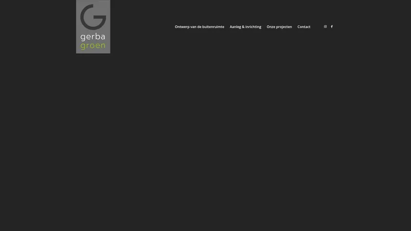 Website van Gerba Groen