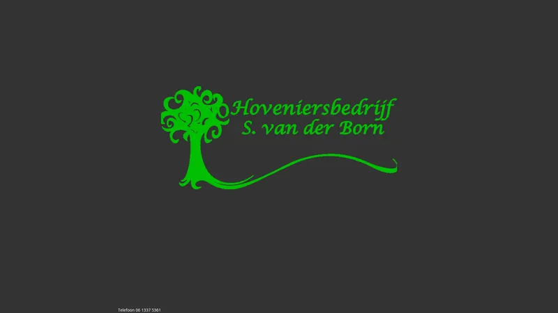 Website van hoveniersvanderborn