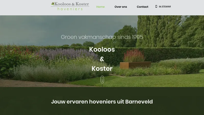 Website van Kooloos & Koster
