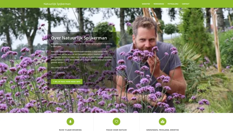 Website van Natuurlijk Spijkerman