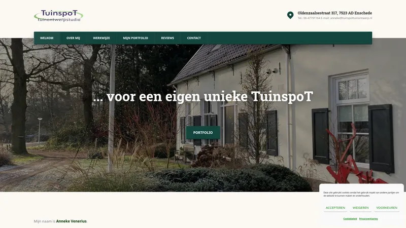 Website van TuinspoT