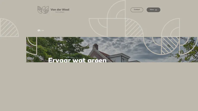 Website van Van Der Waal Tuinen