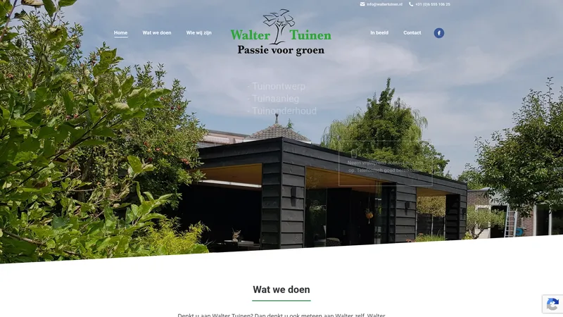 Website van Walter Tuinen
